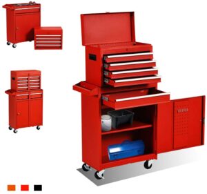 June Win Rolling Tool Chest with 4 Wheels