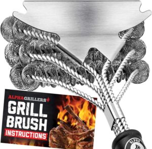 Alpha Grillers Grill Brush Bristle Free